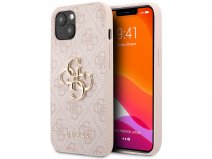 Guess Big 4G Monogram Case Roze - iPhone 13 hoesje