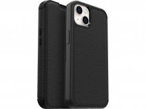 Otterbox Strada Leather Folio Zwart - iPhone 13 hoesje