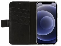 Senza Desire Bookcase Deep Black - iPhone 13 hoesje Leer