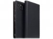 SLG Design D8 Folio Leer Black Blue - iPhone 13 hoesje