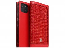 SLG Design D5 CSL Italiaans Kalfsleer Rood - iPhone 13 hoesje