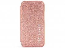 Ted Baker Glitsie Mirror Folio Case - iPhone 13 Hoesje