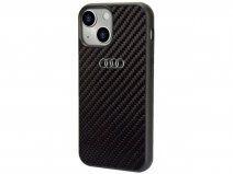 Audi R8 Series Carbon Case Zwart - iPhone 13 Mini hoesje