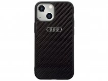 Audi R8 Series Carbon Case Zwart - iPhone 13 Mini hoesje