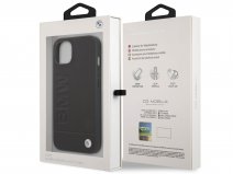 BMW Signature Leather Case - iPhone 13 Mini hoesje