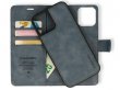 CaseMe 2in1 Magnetic Bookcase Grijs - iPhone 13 Mini Hoesje