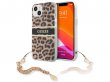 Guess Leopard Charm Case - iPhone 13 Mini hoesje