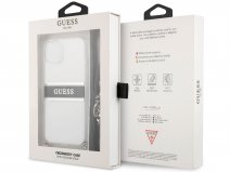 Guess 4G Monogram Crossbody Case Grijs - iPhone 13 Mini hoesje