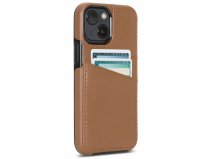 Sena Lugano Wallet Bruin - iPhone 13 Mini Hoesje Leer
