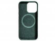 Alcanside Alcantara MagSafe Case Groen - iPhone 13 Pro hoesje