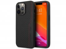 Mercedes-AMG Carbon Red Stitch Case - iPhone 13 Pro hoesje