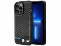 BMW M Carbon Look Case - iPhone 13 Pro hoesje