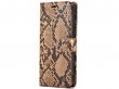 CaseMe Snake 2in1 Magnetic Bookcase Beige - iPhone 13 Pro Hoesje