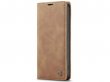 CaseMe Vintage Bookcase Tan - iPhone 13 Pro hoesje