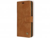 CaseMe 2in1 Magnetic Bookcase Cognac - iPhone 13 Pro Hoesje