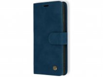 CaseMe 2in1 Magnetic Bookcase Donkerblauw - iPhone 13 Pro Hoesje