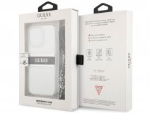 Guess 4G Monogram Crossbody Case Grijs - iPhone 13 Pro hoesje