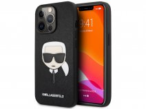 Karl Lagerfeld Ikonik Case Zwart - iPhone 13 Pro hoesje