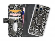 Mobilize 2in1 Magnet Zipper Case Black Snake - iPhone 13 Pro hoesje