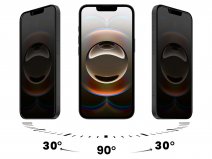 iPhone 13 Pro Privacy Screenprotector Glas Edge to Edge Full Cover