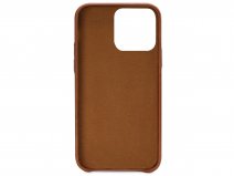 Senza Desire Card Case Burned Cognac - iPhone 13 Pro hoesje Leer