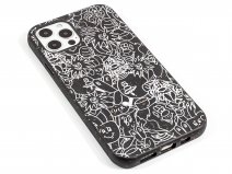 Ted Baker Bio Plastic Case Scribble Black - iPhone 13 Pro Hoesje