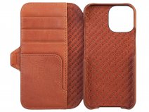 Vaja Wallet Leather Case MagSafe Cognac - iPhone 13 Pro Hoesje Leer