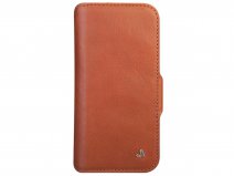 Vaja Wallet Leather Case MagSafe Cognac - iPhone 13 Pro Hoesje Leer