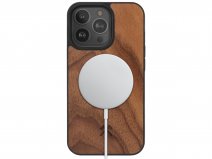 Woodcessories MagSafe Case Walnut - iPhone 13 Pro hoesje van Hout