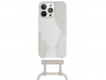 Woodcessories Change Case Batik Dove White - Eco iPhone 13 Pro hoesje