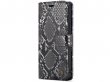 CaseMania Snake 2in1 Magnetic Bookcase Zwart - iPhone 13 Pro Max Hoesje