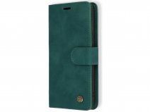 CaseMe 2in1 Magnetic Bookcase Groen - iPhone 13 Pro Max Hoesje