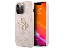 Guess Big 4G Monogram Case Roze - iPhone 13 Pro Max hoesje
