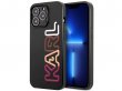 Karl Lagerfeld Logo Case Roze - iPhone 13 Pro Max hoesje