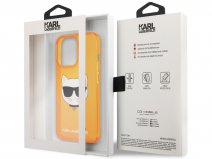 Karl Lagerfeld Choupette Case Oranje - iPhone 13 Pro Max hoesje