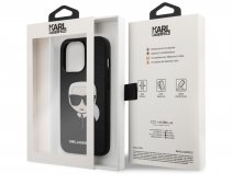Karl Lagerfeld Ikonik Case Zwart - iPhone 13 Pro Max hoesje