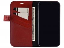 Pierre Cardin Bookcase Rood Leer - iPhone 13 Pro Max hoesje