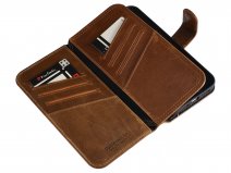 Pierre Cardin True Wallet Bruin Leer - iPhone 13 Pro Max hoesje