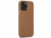 Sena LeatherSkin Case Bruin - iPhone 13 Pro Max Hoesje Leer