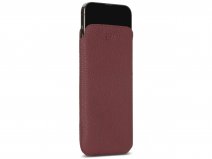Sena Ultraslim Sleeve Rood Leer - iPhone 6,7