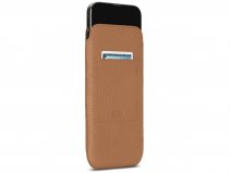 Sena Ultraslim Wallet Sleeve Bruin Leer - iPhone 13 Pro Max hoesje