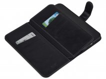 Uniq True Wallet XXL Case Zwart - iPhone 13 Pro Max hoesje