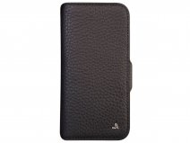 Vaja Wallet Leather Case MagSafe Zwart - iPhone 13 Pro Max Hoesje Leer