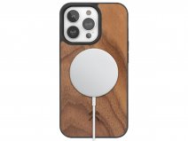 Woodcessories MagSafe Case Walnut - iPhone 13 Pro Max hoesje van Hout