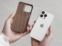 Woodcessories Slim Case Walnut - iPhone 13 Pro Max hoesje van Hout