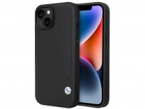 BMW Signature Perforated Leather Case - iPhone 14/13 hoesje