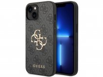 Guess Big 4G Monogram Case Grijs - iPhone 14 hoesje