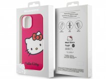 Hello Kitty TPU Case Roze - iPhone 14 hoesje