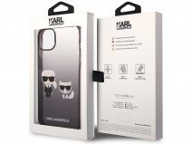 Karl Lagerfeld Ikonik Duo Case Zwart - iPhone 14 hoesje