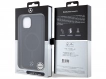 Mercedes-Benz Smooth Leather MagSafe Case - iPhone 14 hoesje